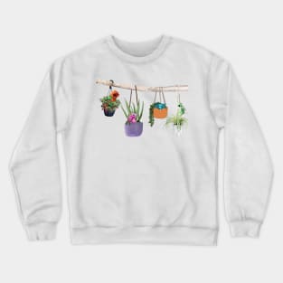 Hanging Dragon Planter babies Crewneck Sweatshirt